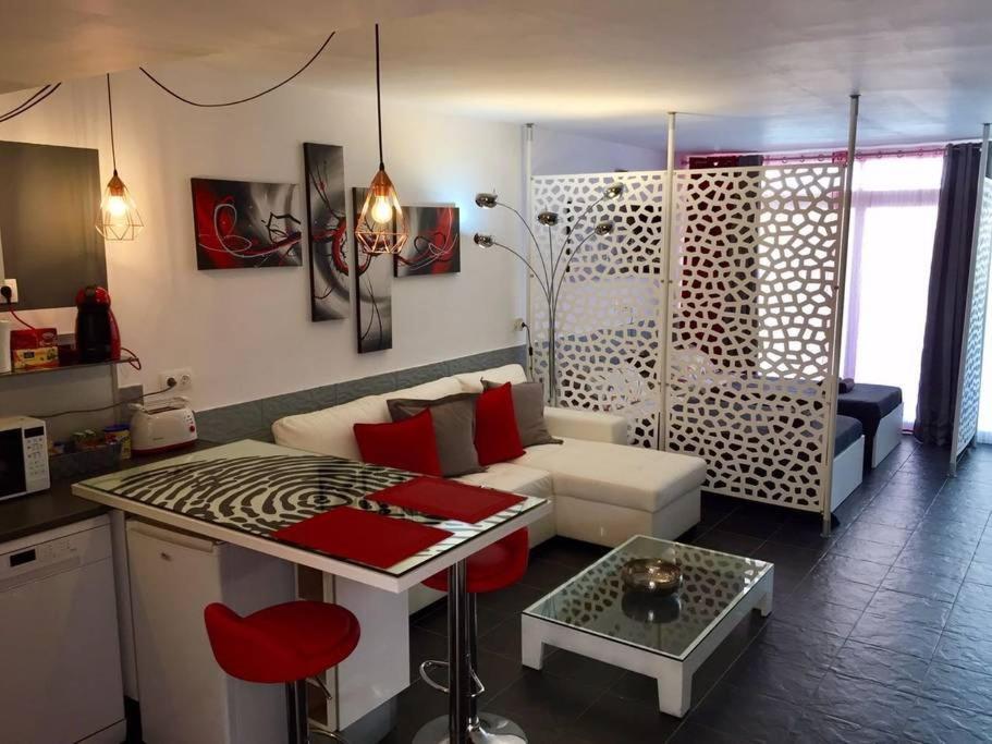 Red Loft Deluxe - Vivienda Vacacional A Playa Del Ingles Apartment ภายนอก รูปภาพ